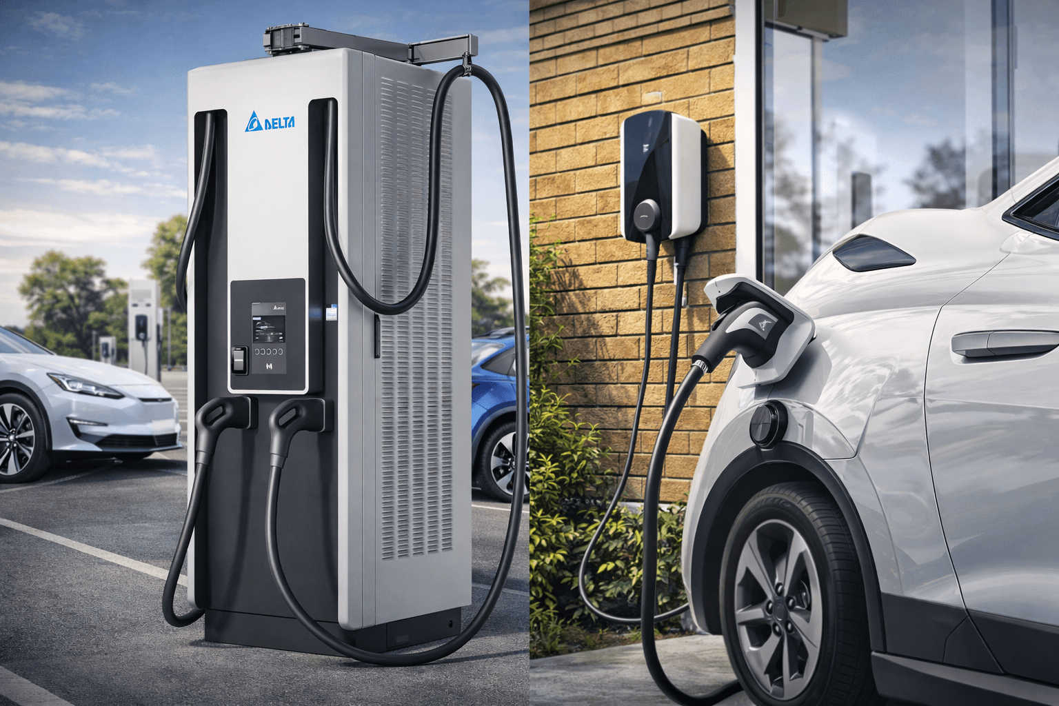 Типы зарядных станций: от быстрой зарядки до домашнего зарядного устройства